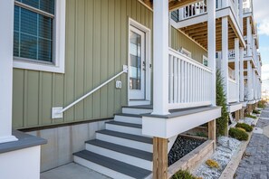 Exterior detail - Upscale Coastal Townhome with Resort Style Pool (Ocean City)