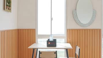 Estúdio standard | Opções para refeição no quarto