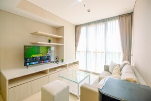 Standard Apartment | Living area - Good Deal And Modern 2Br Ciputra World 2 Apartment (Jakarta)