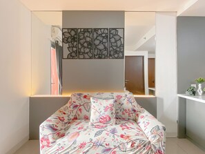 Standard Apartment | Living area - Cozy Neutral 2Br Apartment At Transpark Juanda Bekasi Timur (Bekasi)