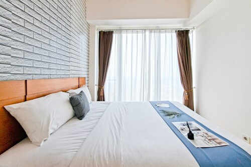 Simple Look 1Br Apartment At Tree Park City Bsd