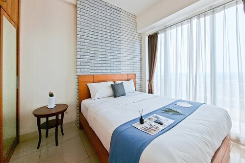 Simple Look 1Br Apartment At Tree Park City Bsd