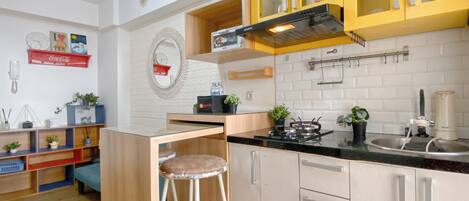 Apartemen Standar | Dapur pribadi