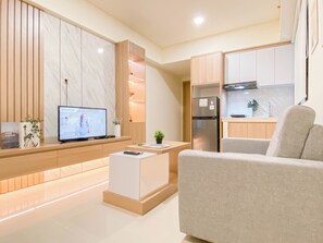 Living area - Restful And Homey 2Br Apartment Meikarta (Cikarang)