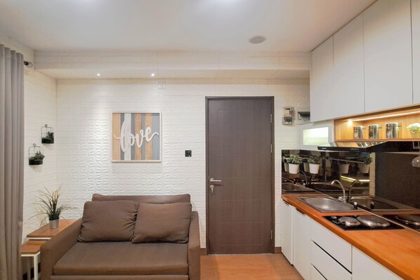 Standard Apartment | Living area - Modern And Comfy 2Br Apartment Mekarwangi Square Cibaduyut (Bandung)