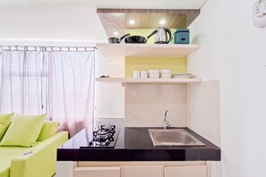 Standard Apartment | Private kitchen - Standard 2Br At Serpong Garden Apartment (Cisauk)