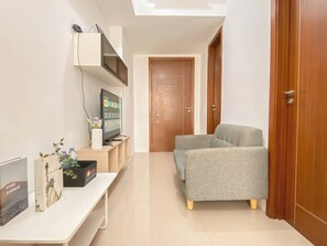 Living area - Standard 2BR Apartment Vittoria Residence (Jakarta)