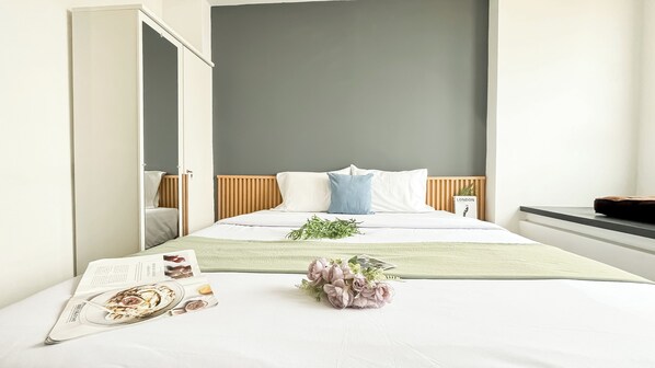 Apartamento standard | Roupa de cama