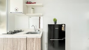 Apartamento standard | Cozinha privada | Geladeira