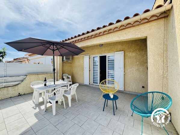 Outdoor dining - Gîte de la Berre - SIGEAN (SIGEAN)