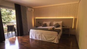 Wi-Fi de cortesia, roupa de cama