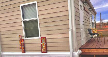 Welcoming to the Halfway Haven at Oleo Acres in Fairfield, ND.