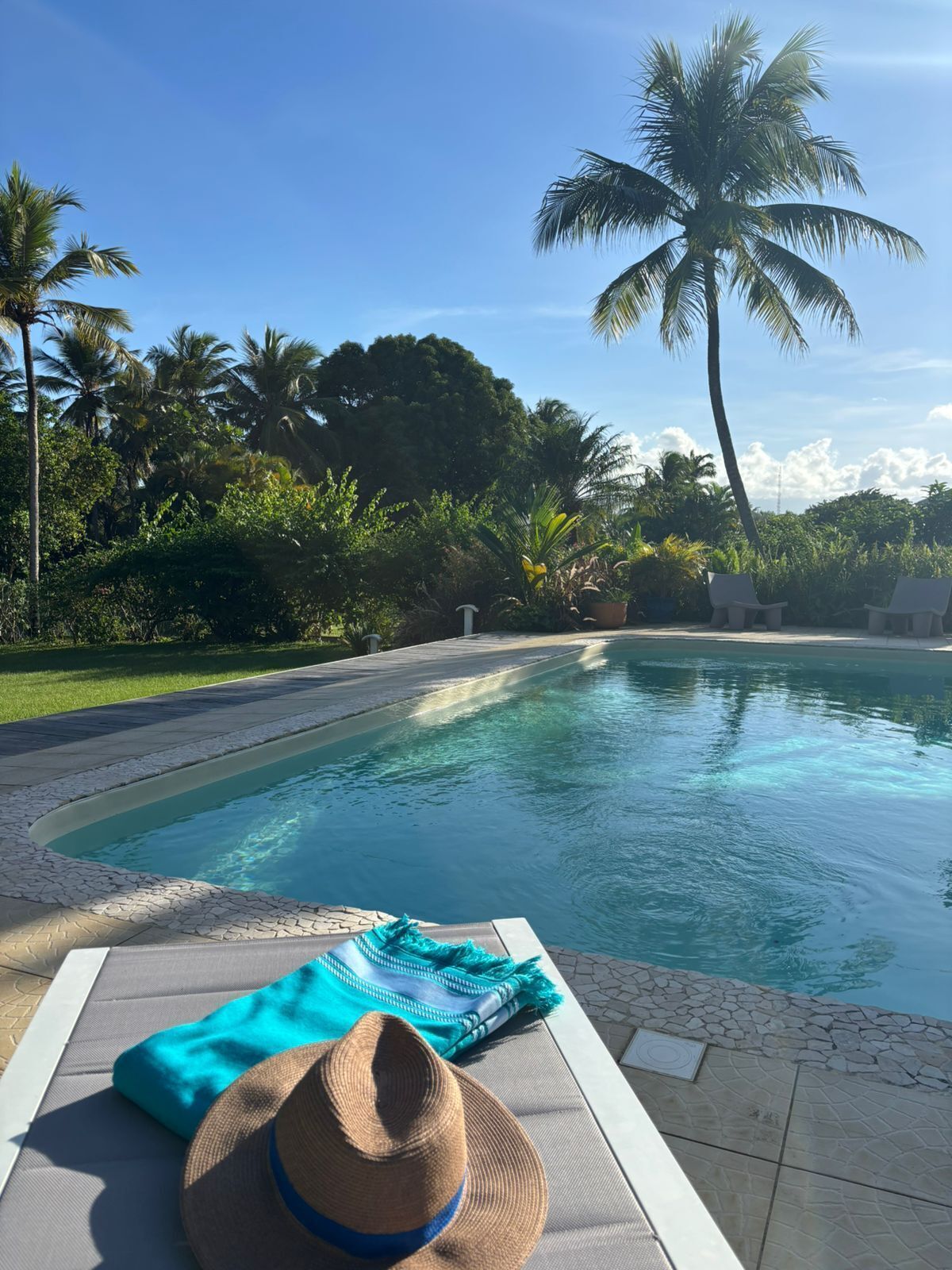 Alberca al aire libre 