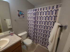 Shower, hair dryer, towels, soap - Paradise on Earth (Madison)