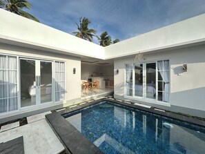 Pool - Amed Happy House Charming 2-bedroom villa in Amed (Karangasem)