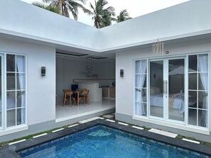 Pool - Amed Happy House Charming 2-bedroom villa in Amed (Karangasem)