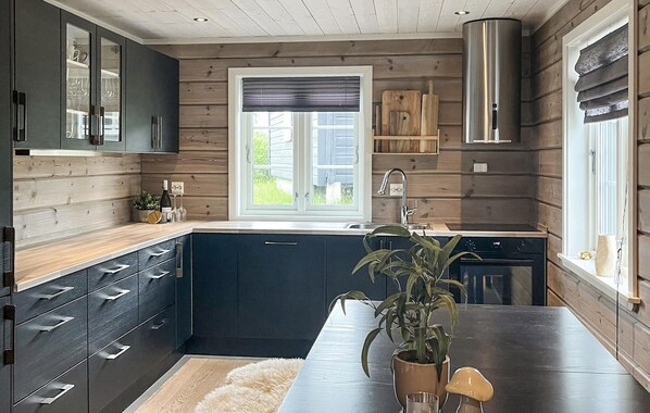 Fridge, oven, stovetop, dishwasher - 3 bedroom stunning home in Hovden i Setesdal (Hovden i Setesdal)