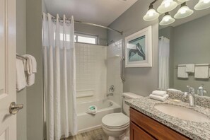 Towels, soap, toilet paper