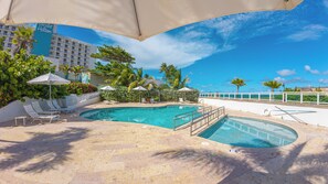 Outdoor pool - Beachside Retreat with Pool - Sleeps 4 (San Juan)