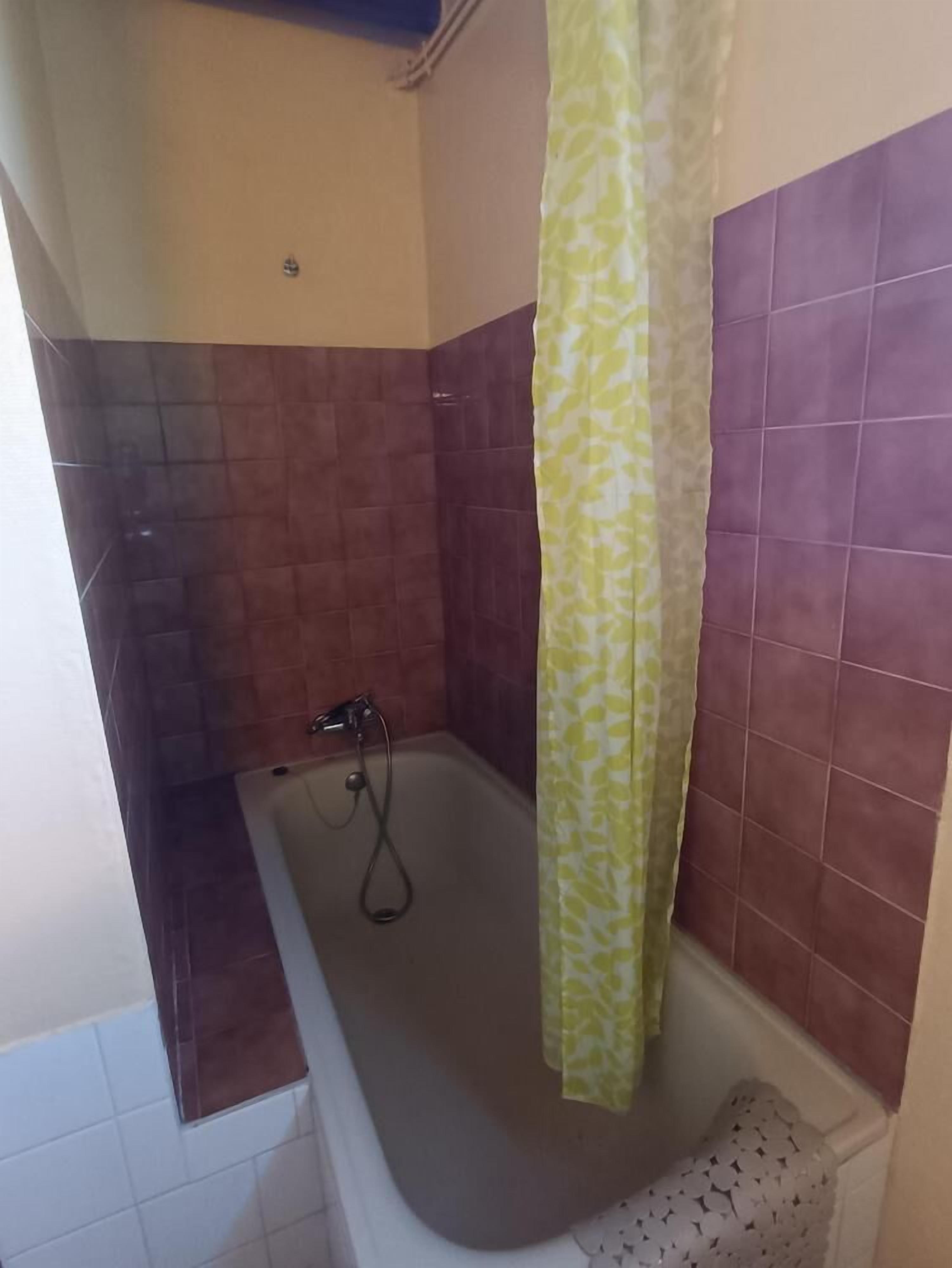 A bathroom with a bathtub, a shower, and a toilet.