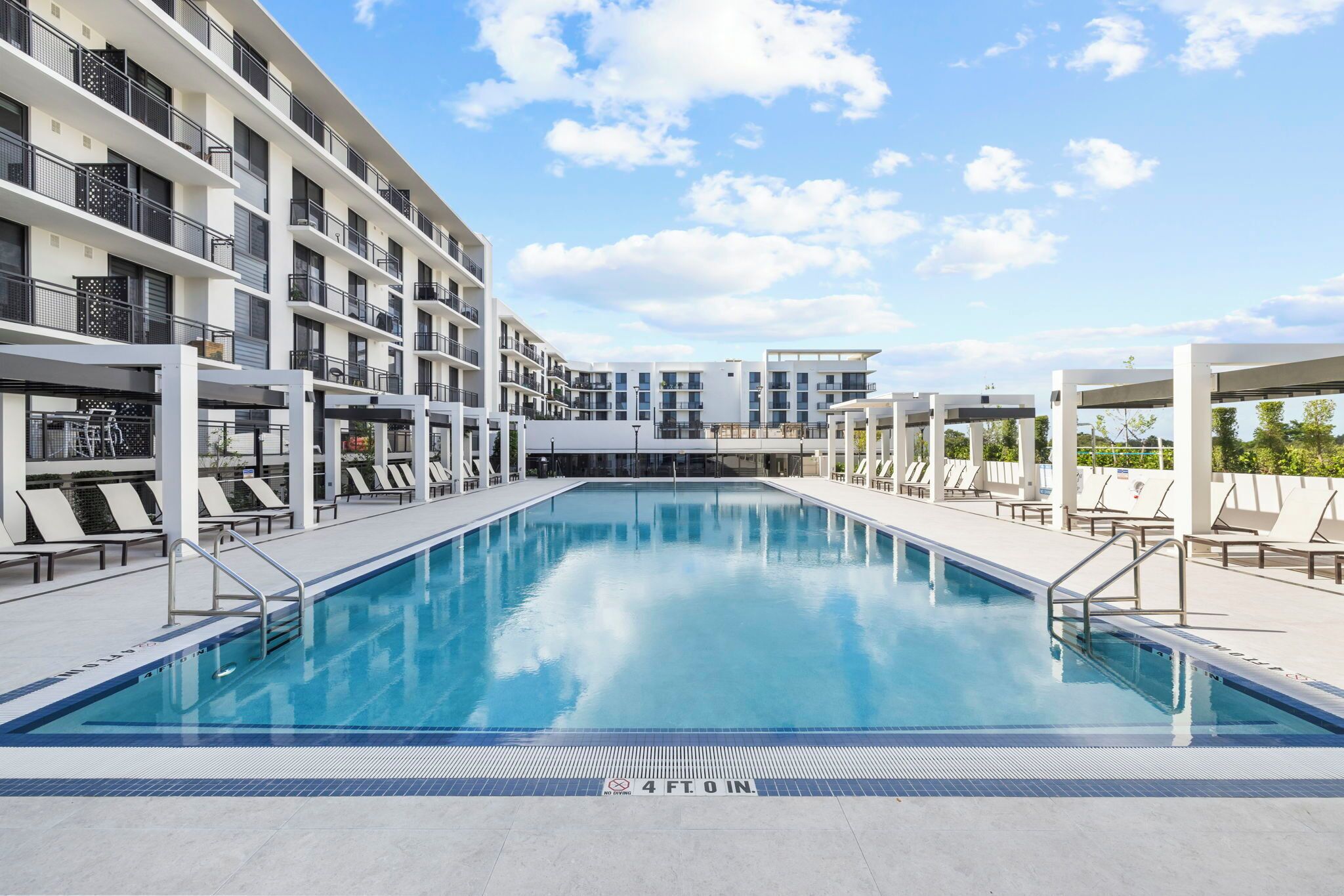 Alberca al aire libre 