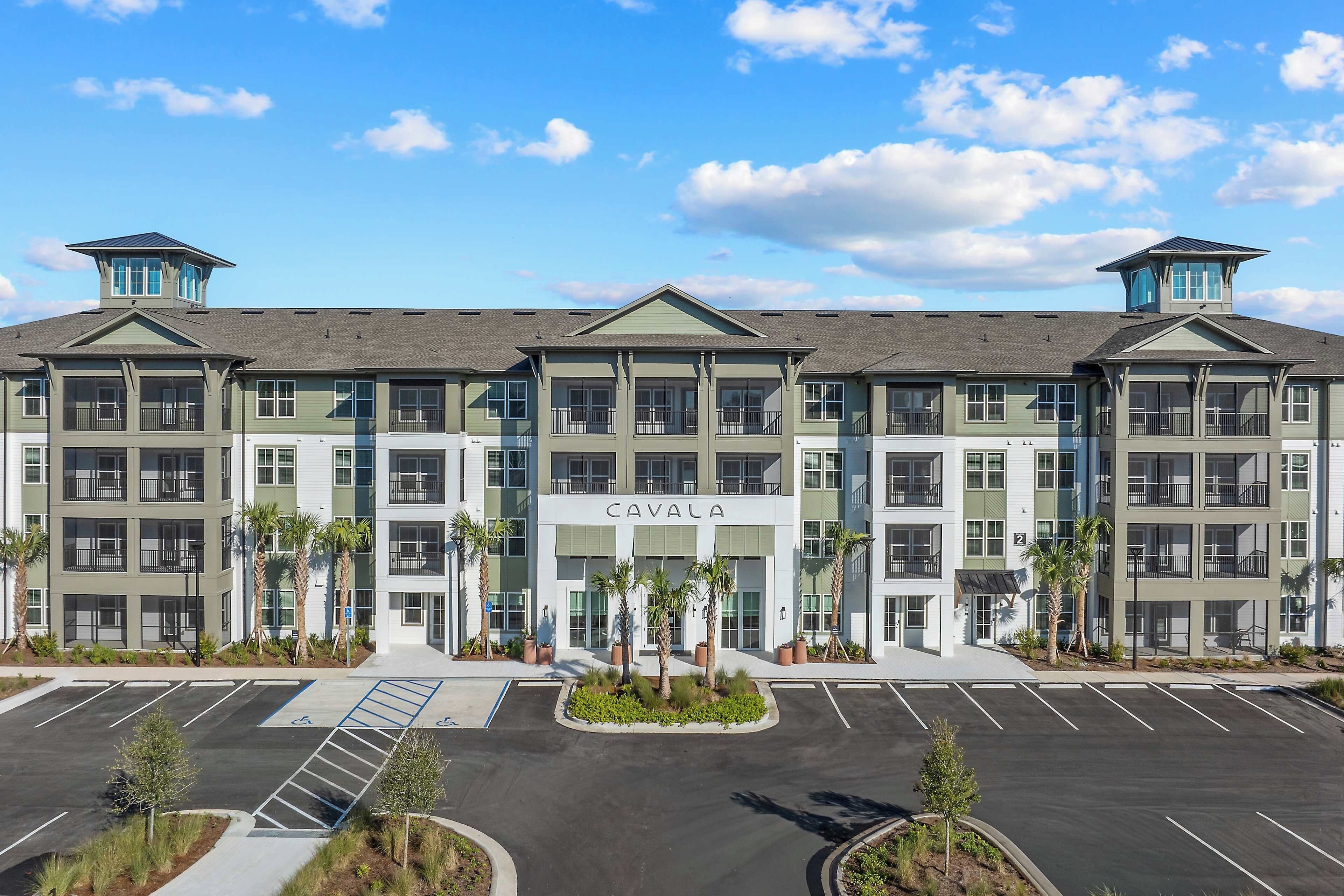 Fassade der Unterkunft