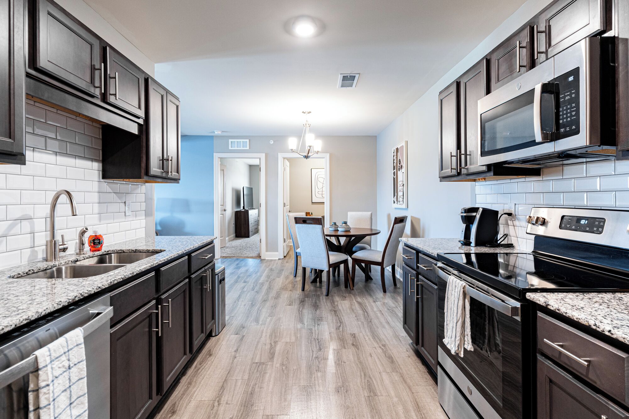 Leilighet (3 Bedrooms) | Eget kjøkken | Kjøleskap og kaffetrakter/tekoker