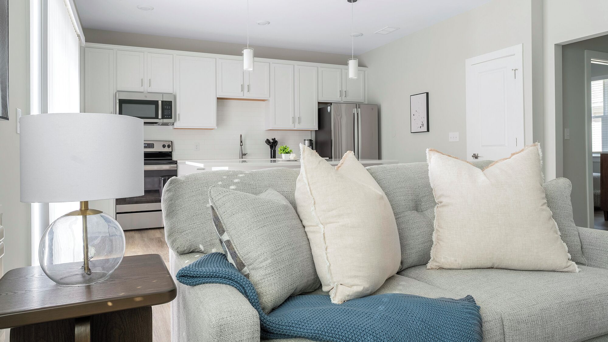 Apartment (2 Bedrooms) | Living area | 50-inch TV with digital channels