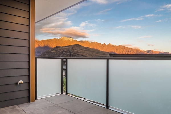 View of The Remarkables from the balcony