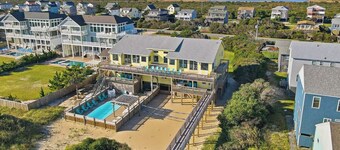 Tide's A Wastin' | Oceanfront | Private Pool and Hot Tub