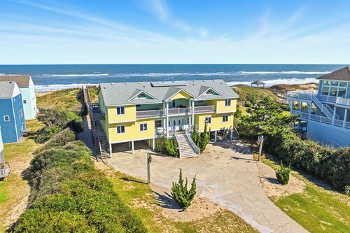 Tide's A Wastin' | Oceanfront | Private Pool and Hot Tub