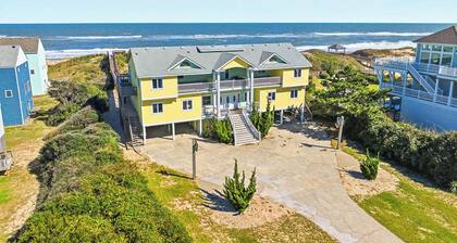 Tide's A Wastin' | Oceanfront | Private Pool and Hot Tub