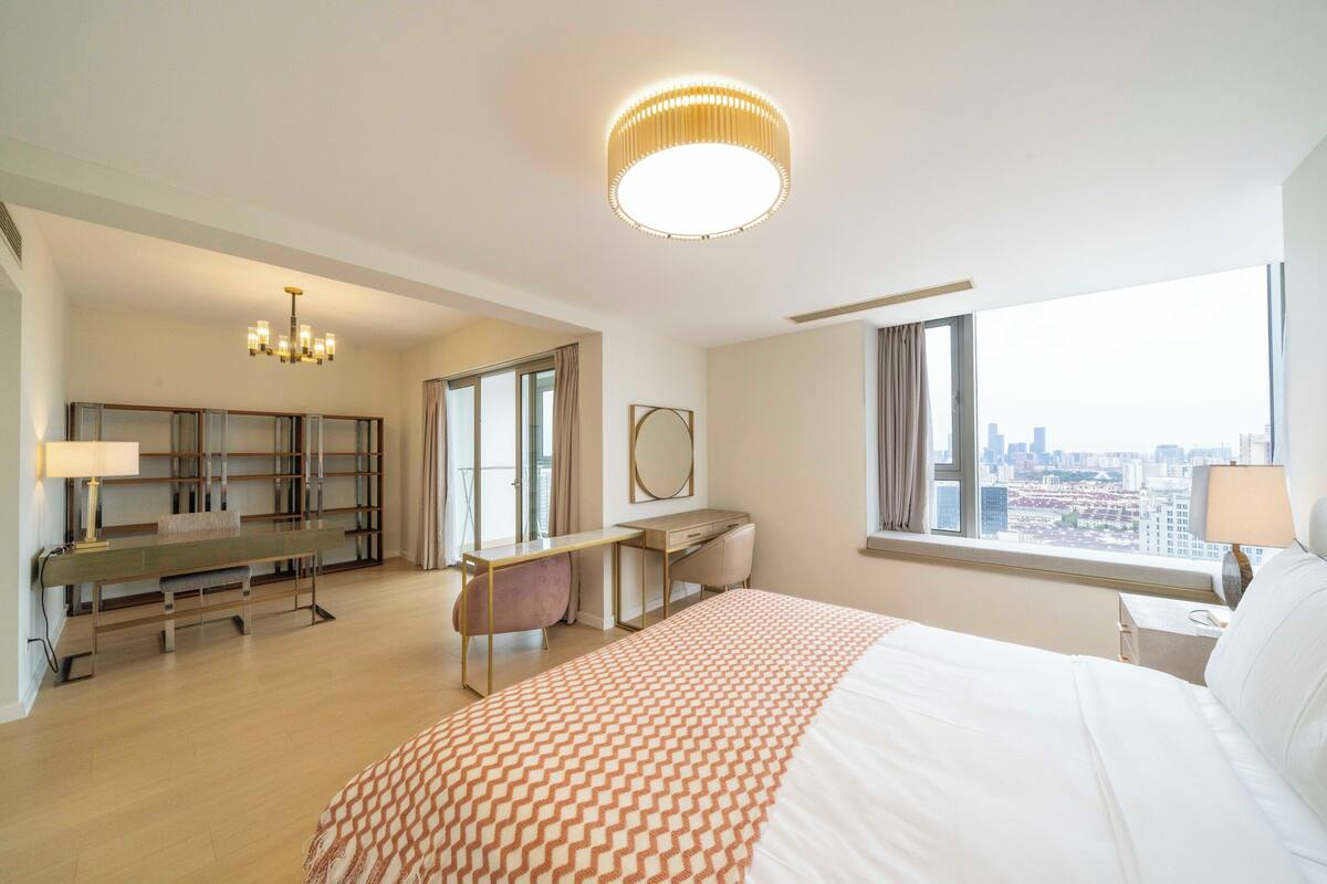 Superior Apartment, 3 Bedrooms, Balcony, City View | Blackout curtains, iron/ironing board, free WiFi