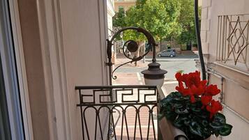 Vue depuis lâhĂ©bergement