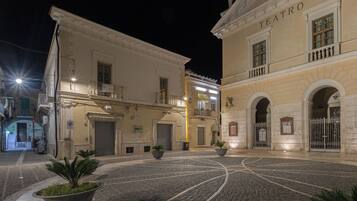 Facciata della struttura