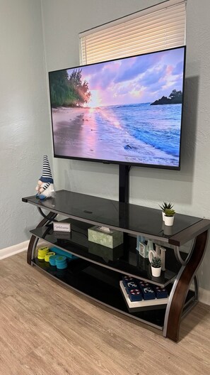 Interior - Penguins on the Beach | 1BR Beach Shack Steps to Beach & Downtown w/pool | Unit C (Cocoa Beach)