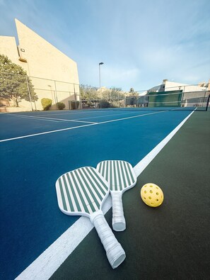 Sports court - Chic Scottsdale Oasis with Pool, Gym, and Pickleball! (Scottsdale)