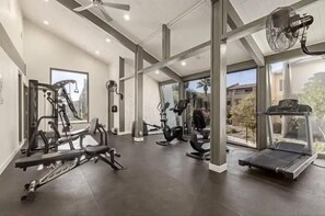 Fitness facility - Chic Scottsdale Oasis with Pool, Gym, and Pickleball! (Scottsdale)