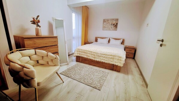 1 chambre, fer et planche à repasser, Wi-Fi, draps fournis