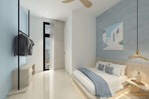 Premium Apartment | Individually decorated, individually furnished, desk, blackout curtains