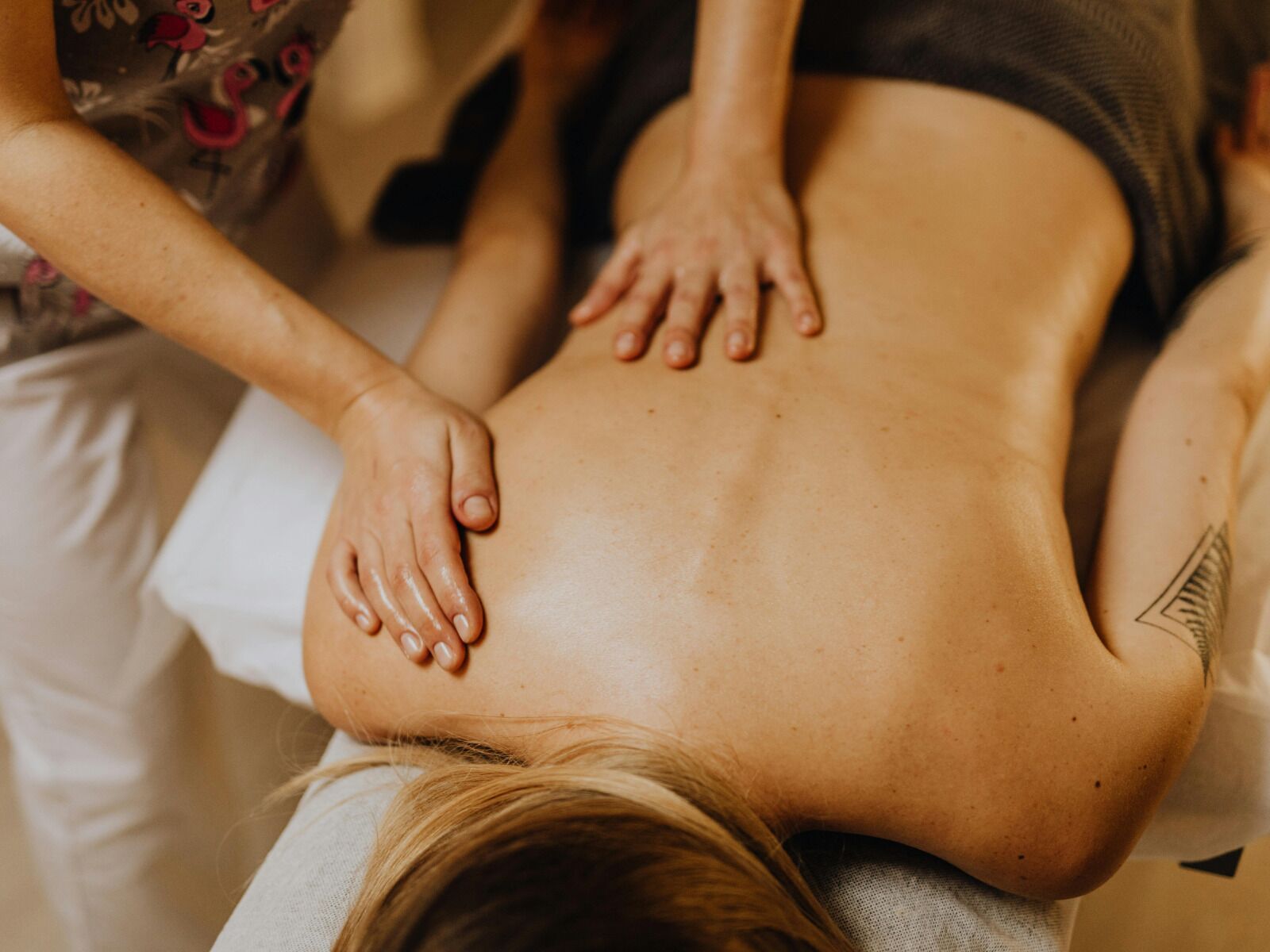 Massage in accommodation