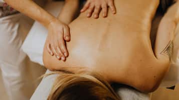 Massagens disponíveis na acomodação