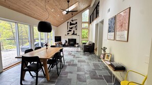 Interior - Luxe VT Summer Retreat: Sauna + Swimming Hole + Tiny House. Ideal for long Stays (Newfane)