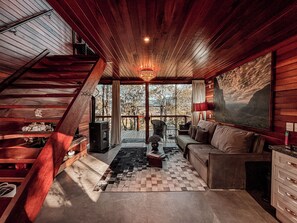 Luxury Cabin, Mountain View | Living area - Recanto do Bicí (Urubici)