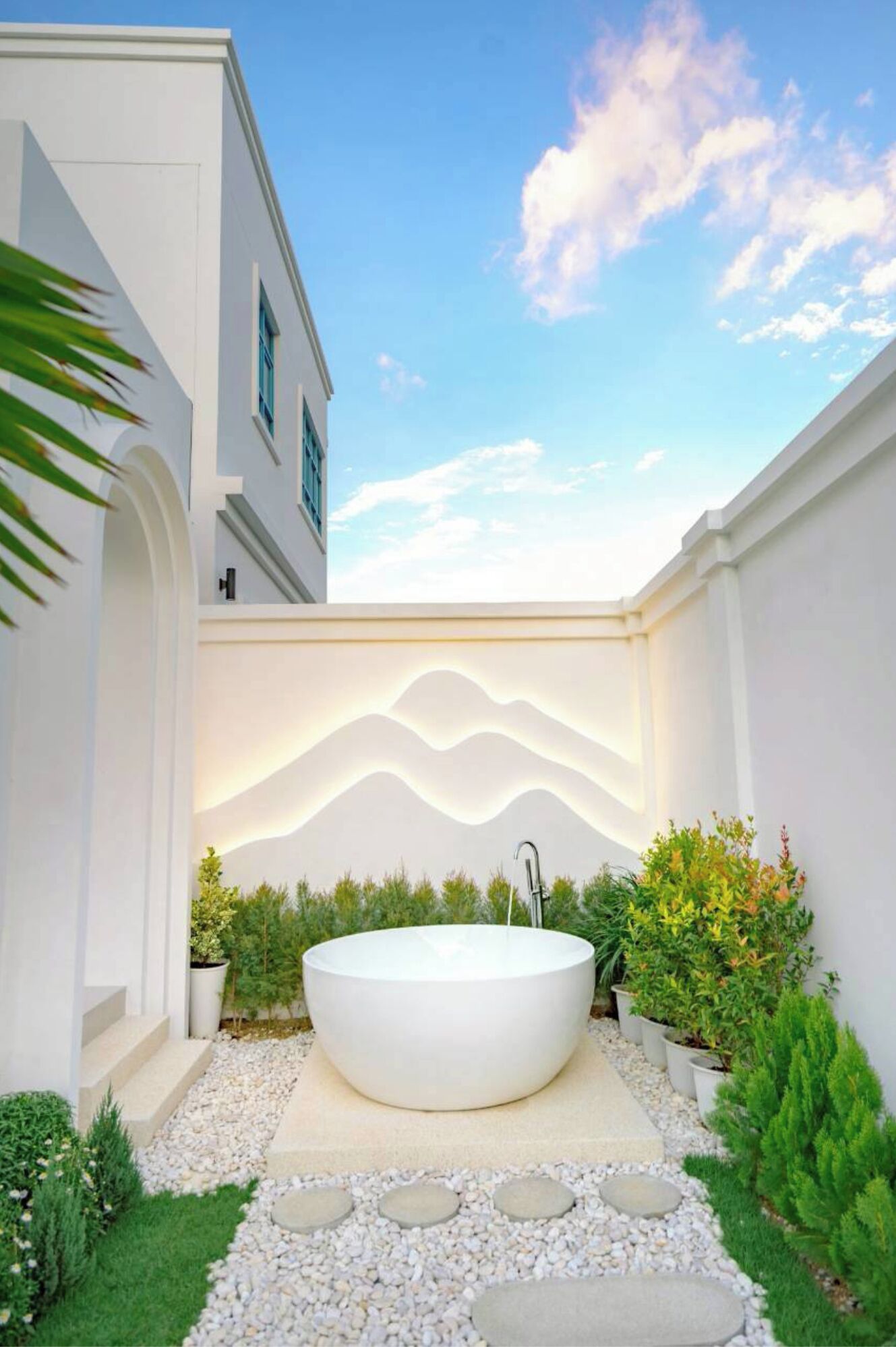 Enceinte de l’hébergement