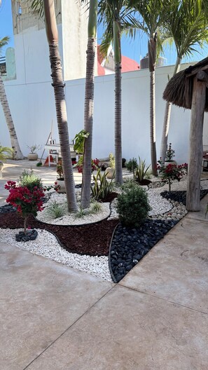 Garden view - Hotel Chuburna (Progreso)