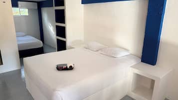 Free WiFi, bed sheets