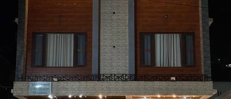 Voorkant van accommodatie