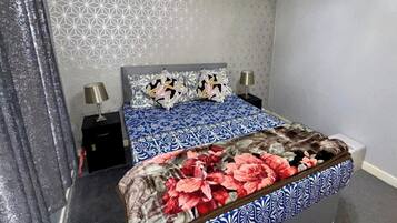 2 soveværelser, strygejern/strygebræt, Wi-Fi, sengetøj