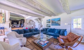Living area - Houses & Villas for 7 People (Grangues)